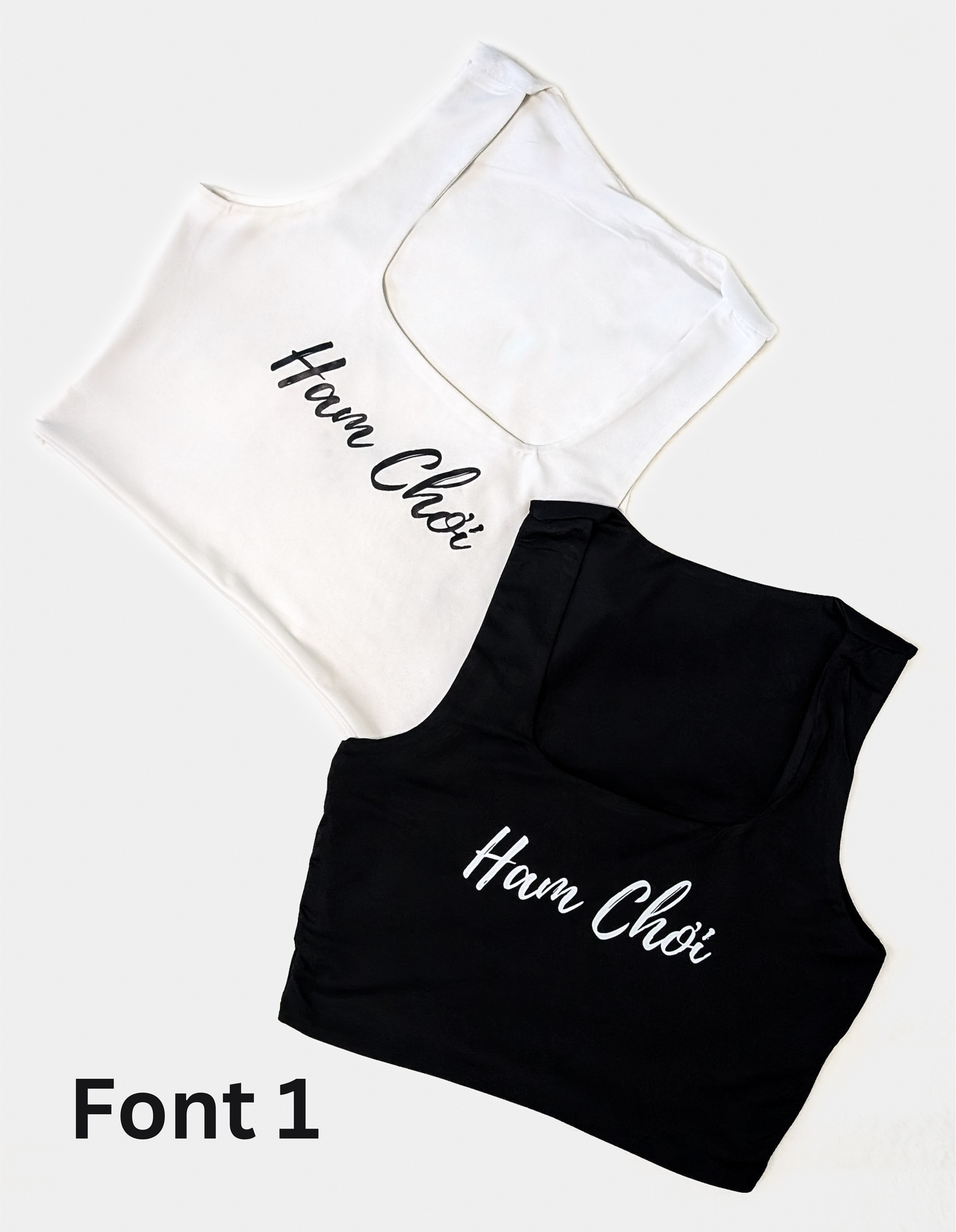 Ham Choi Sleeveless Crop Top