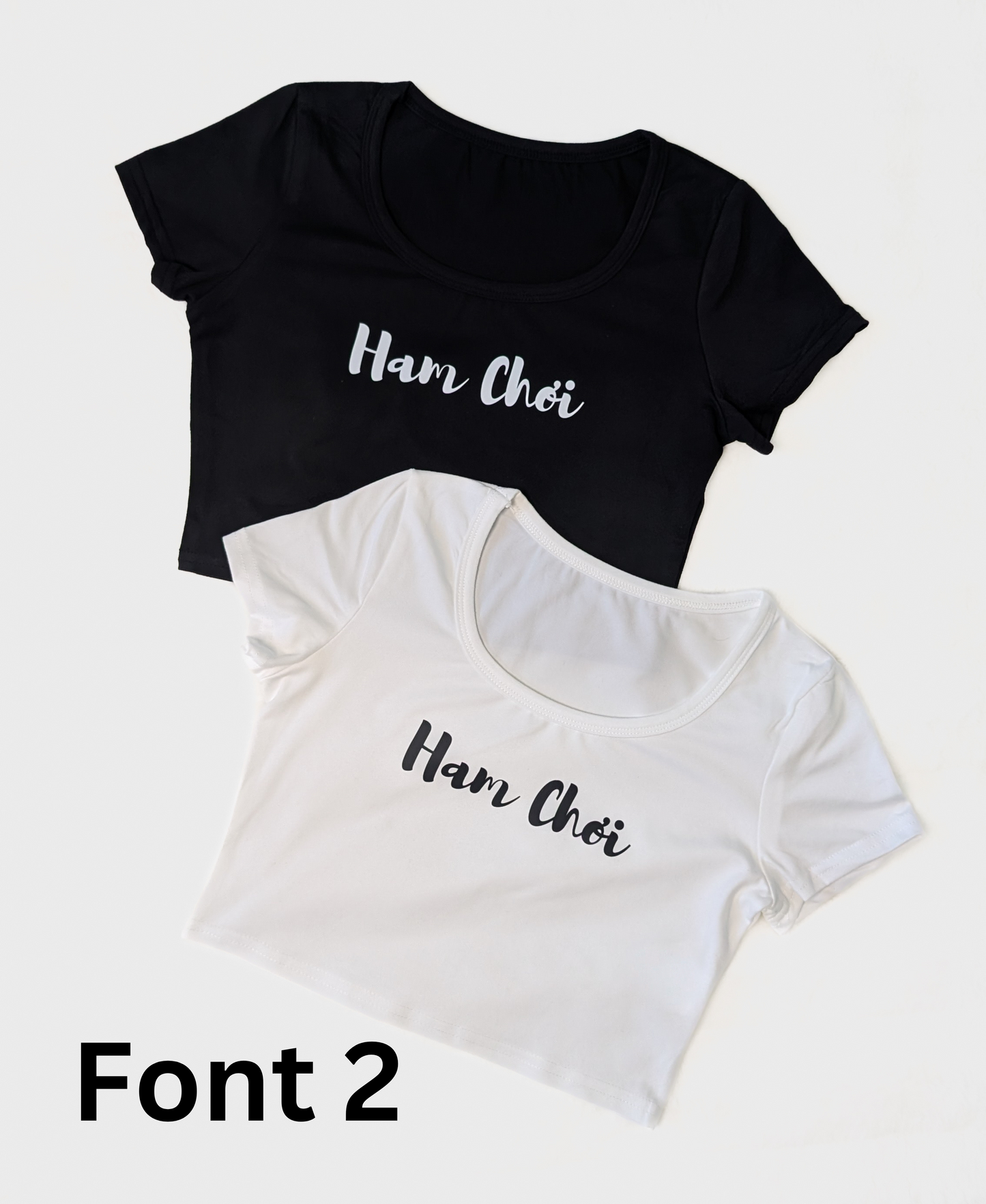 Ham Choi Crop Top T-Shirt