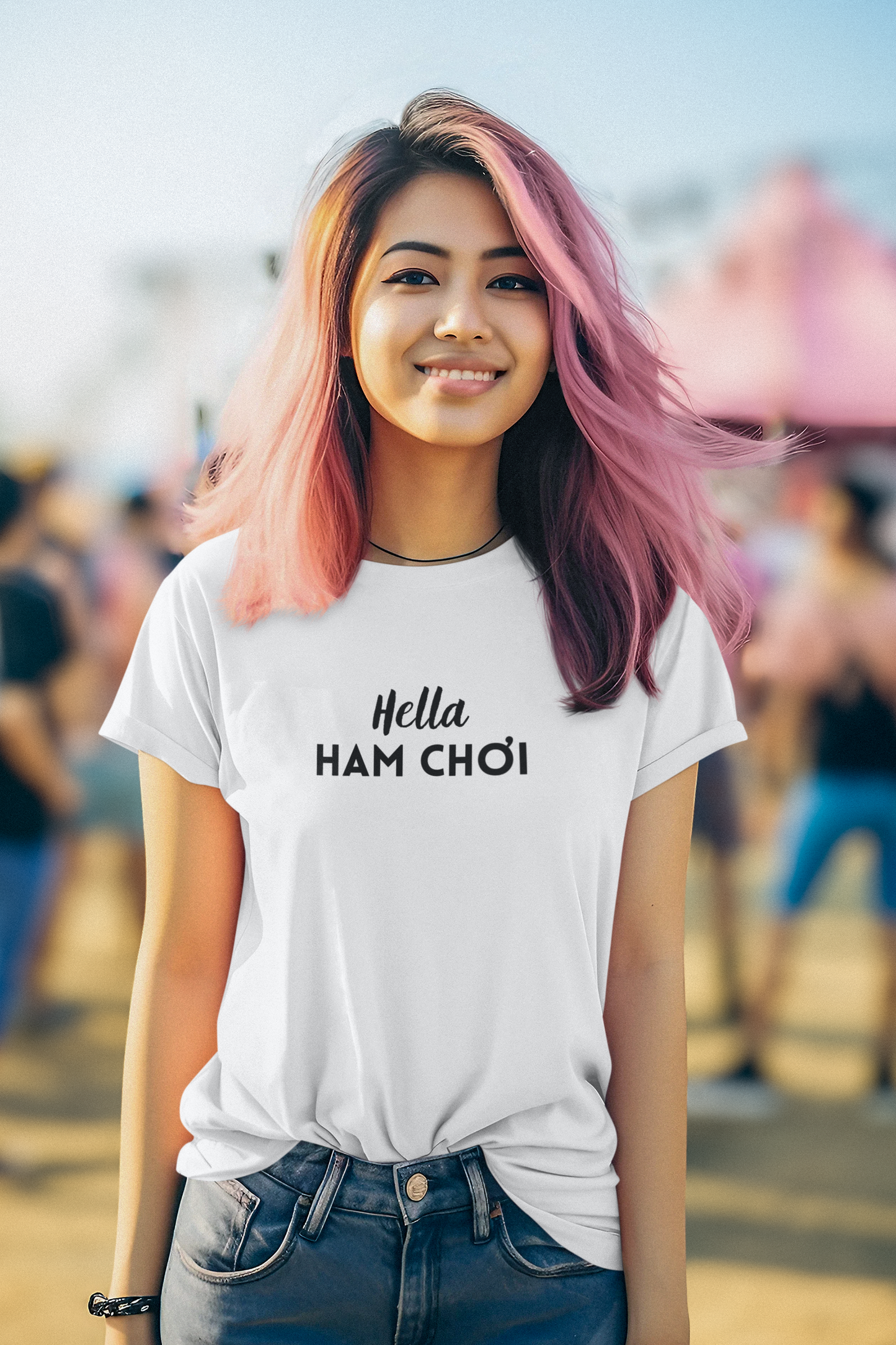 Hella Ham Choi Premium T-Shirt