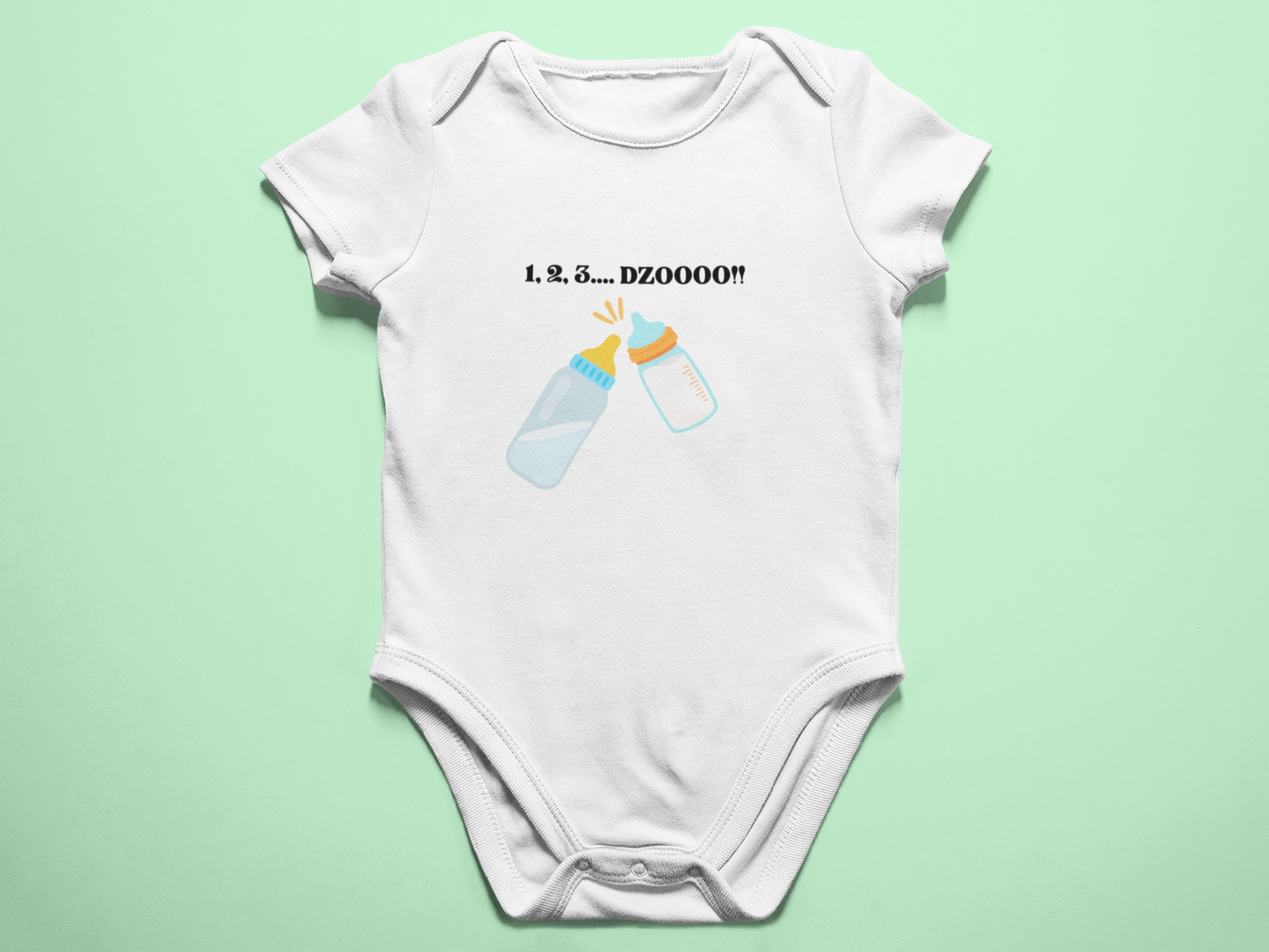 1,2,3... DZOOOO - Baby Onesie