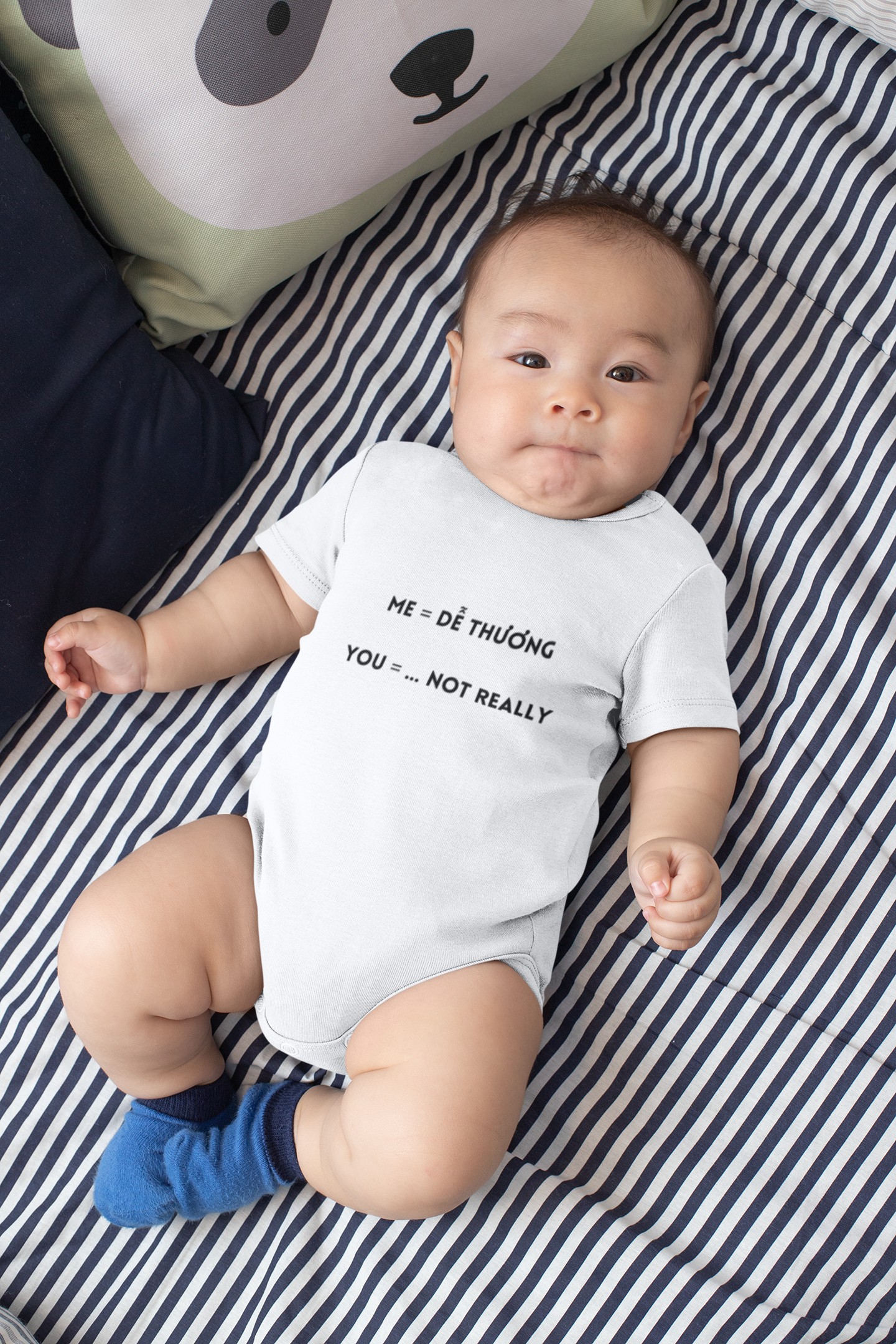 Me De Thuong, You not really - Baby Onesie